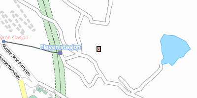 Fløyen Bergen Stadtplan